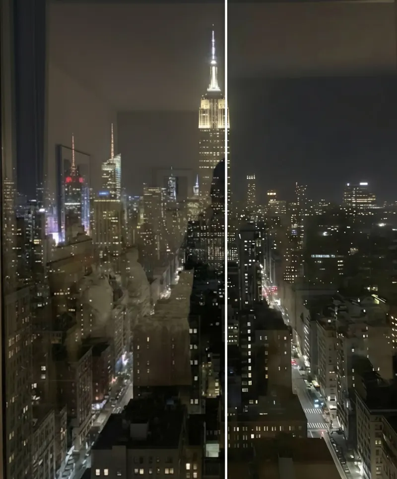 Odrazy v oknech a skle